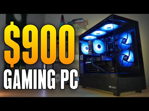 Building The BEST $900 Gaming PC!