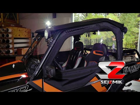 Seizmik Upper 1/2 Framed Door Kit for Polaris General - Part # 06017