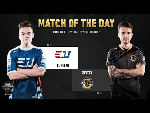 eUnited vs Splyce | CWL Pro League 2019 | Division B | Week 4 | Day 4