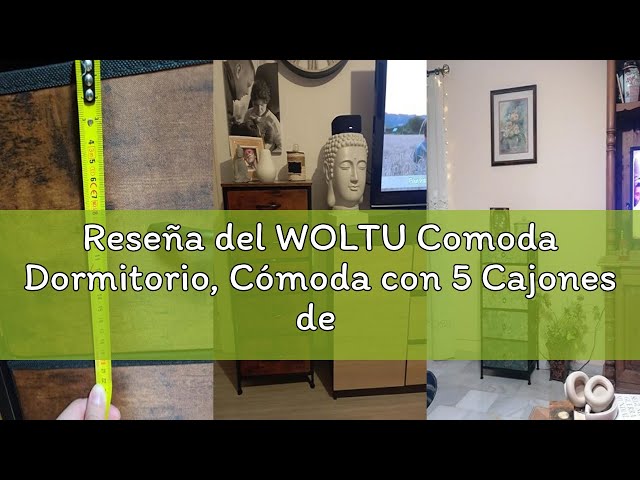 Vídeo relacionado con WANGIRL Cómodas y Cajoneras de Tela, Cajoneras Armario con 4 Cajones, Marco de Metal, Cajoneras Dormitorio para Salon, Oficina, Vestidor, Cuarto de Invitados - Gris