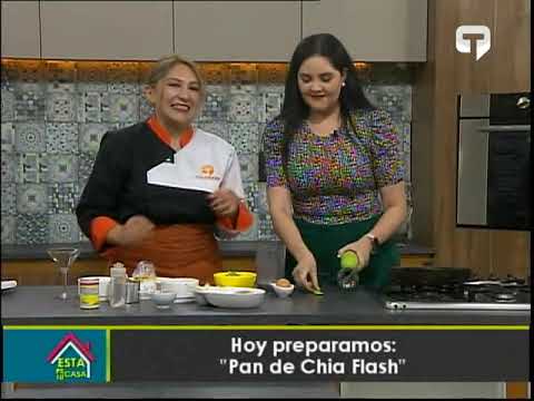 Hoy preparamos Pan de Chia Flash