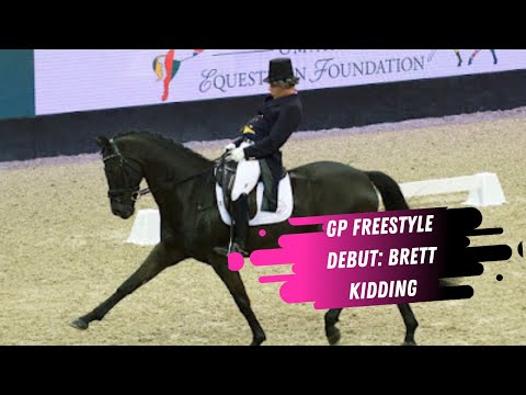 What Is Going On Inside His Head? Brett Kidding Debuts His Grand Prix Dressage Freestyle At Olympia