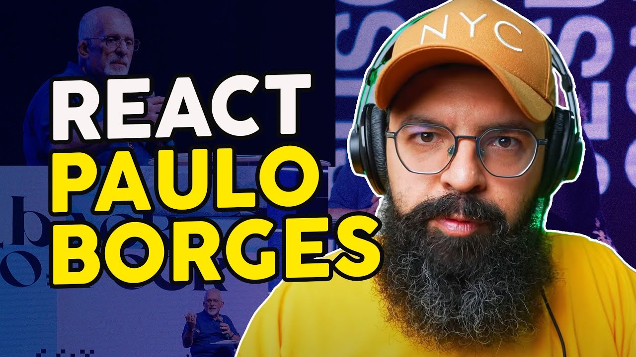 DOUGLAS GONÇALVES REAGINDO A PREGAÇÃO DE PAULO BORGES JUNIOR | REACT JESUSCOPY