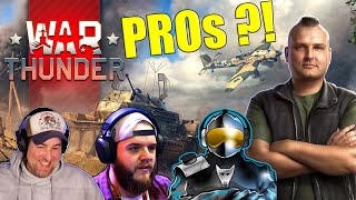 World of Tanks PROs Try Playing War Thunder!