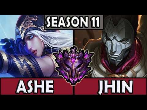 Ashe ADC vs Jhin - NA Master ✔️