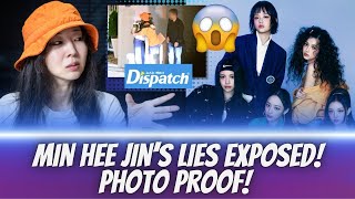 Dispatch Exposes MIN HEE JIN&#39;s Lies With BOMBSHELL Photographic Evidence! She Planned NEWJEANS Exit!
