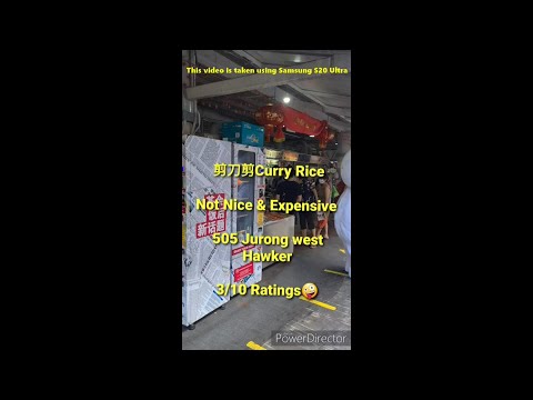 $3.40 Curry Rice | Hawker Food | 505 Jurong West | #shorts