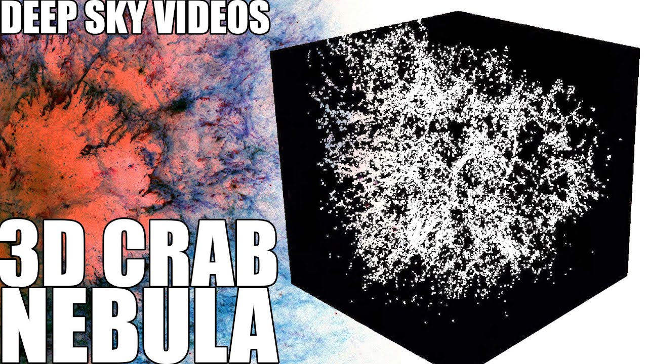 Crab Nebula in 3D - Deep Sky Videos