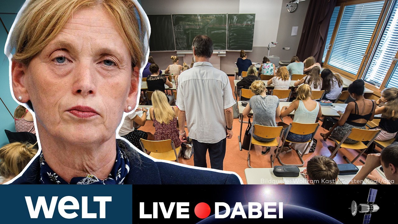 PISA-STUDIE: Wie schlau sind unsere Schüler wirklich? Karin Prien stellt neue Ergebnisse vor | LIVE