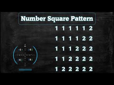 120 Number Square Pattern Without Any Pre Defined Method Using While Loop In Python
