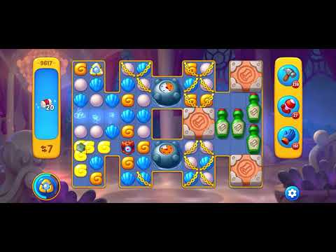 Fishdom level 9617 no boosters フィッシュダム ノーマル