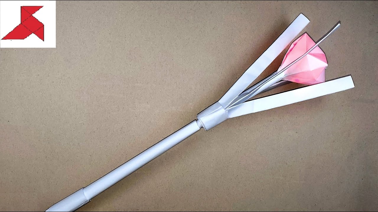 DIY - Как сделать ПОСОХ ВОЛШЕБНИКА из бумаги а4 своими руками