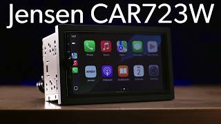 Jensen CAR723W with wireless Apple CarPlay and Android Auto 