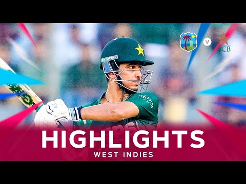 Quick-Fire Half Century From Saim Ayub | Highlights | West Indies v Pakistan | 1st T20I