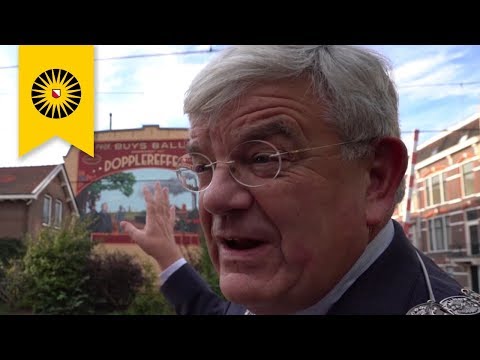 First scientific mural in Utrecht: Buys Ballot proves the Doppler Effect