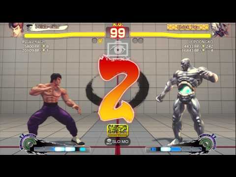 SSF4:AE Ryukichikun (FEI) VS Id POONGKO (SETH)  Ranked Match