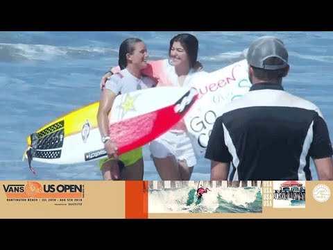 Conlogue vs. Weston-Webb vs. Marks - Round Three, Heat 4 - Vans US Open of Surfing - Women's CT