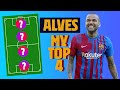 DANI ALVES | MY TOP 4 (LEGENDS)