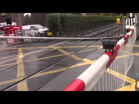Serpentine  Avenue Level Crossing Dublin 27.10.15