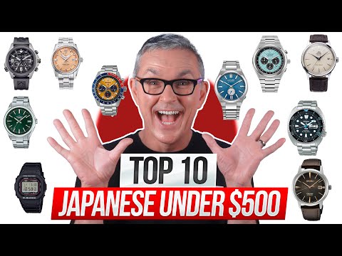 Top 10 Best Japanese Watches Under $500!