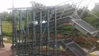 preview picture of video 'gebruikte rvs trappen U balken H balken.MOV WWW.VANBAAL-HERVELD.NL bouwmaterialen'