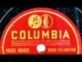 Mood Indigo by Duke Ellington & His Famous Orchestra(with Ivy Anderson) from 1940 on Columbia 78.
