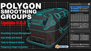Polygon Smoothing Groups | BlendAtlas