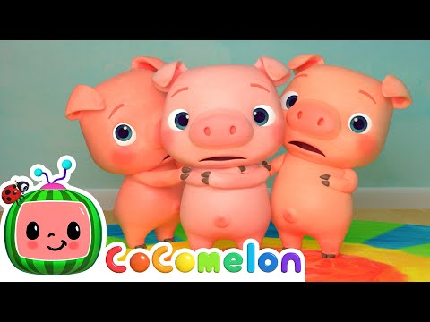 三匹の子ぶた！？| コクリコ・アニマル｜どうぶつの森 (Three Little Pigs! | CoComelon Animals | Animals for Kids)