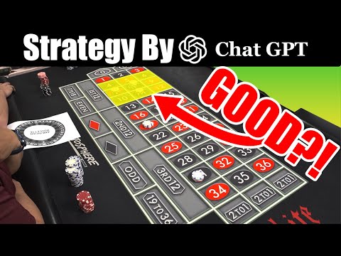 Chat CPT made us a Roulette Strategy