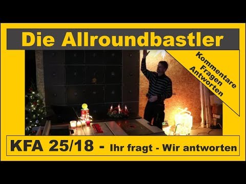 KFA 25/18 - Ihr fragt - Wir antworten