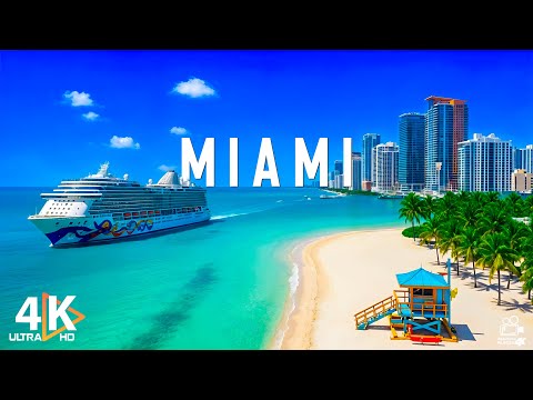 Miami 4K UHD | Discover Vibrant Beaches, City Life, and Tropical Vibes of Florida