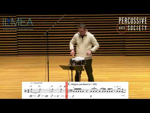 ILMEA Senior Concert Etude - Cycle 2 - Snare Drum
