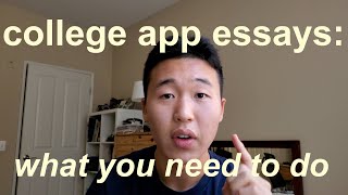 How to Start Writing Your Common App Essay