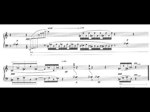 Luciano Berio - Six Encores for Piano (1990) [Score-Video]