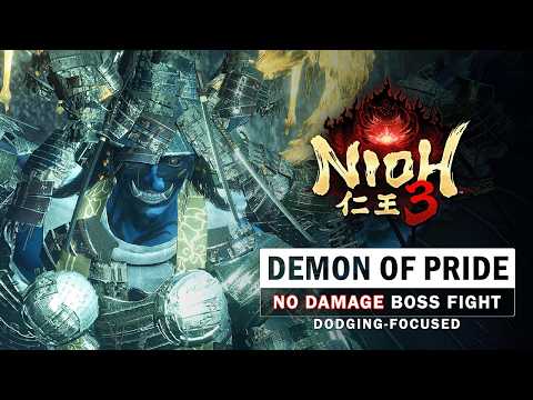 Nioh 3 - Demon of Pride Boss Fight (No Damage)