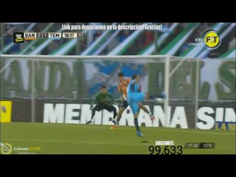 Resumen y todos los goles - Banfield 3 x 1 Temperley - Fecha 26 - Liga Argentina