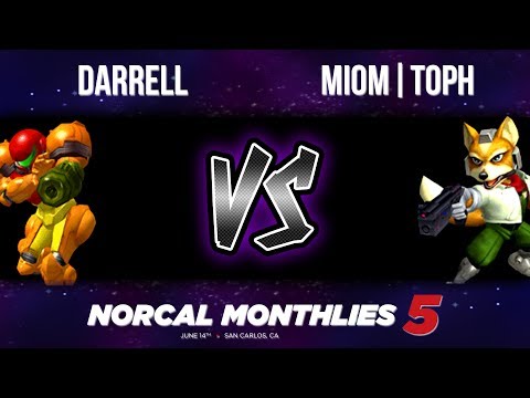NorCal Monthlies #5 - Winners: Ro16 - Darrell (Samus) vs MIOM|Toph (Fox)