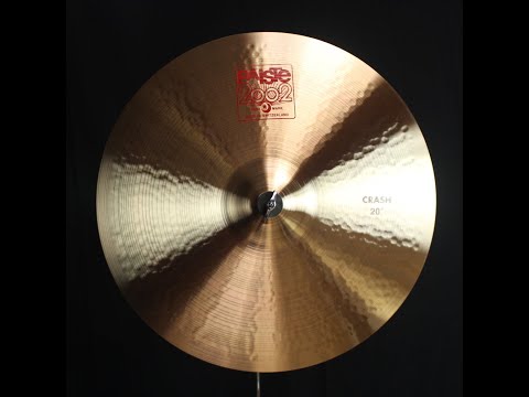 Paiste 20" 2002 Crash - 1900g (video demo) image 2