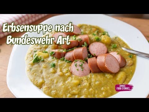 Erbsensuppe nach Bundeswehr Art - Rezept