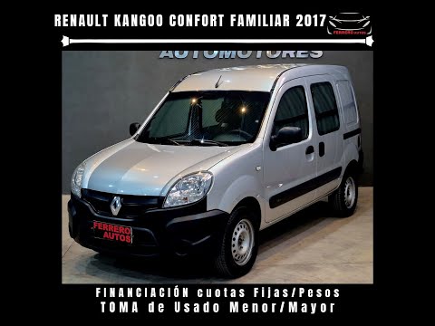 Se Vende: Renault Kangoo Confort Familiar 2017 - FERRERO Automotores Oncativo (Provincia de Córdoba)