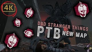 DBD Stranger Things Demogorgon NEW MAP with Mori - Dead by Daylight PTB