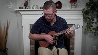 Video thumbnail for Tattoo Concert Mahogany Ukulele by Luna Ukes by Luna Guitars