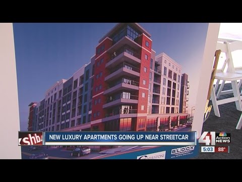 Groundbreaking takes place for new River Market luxury apartment building