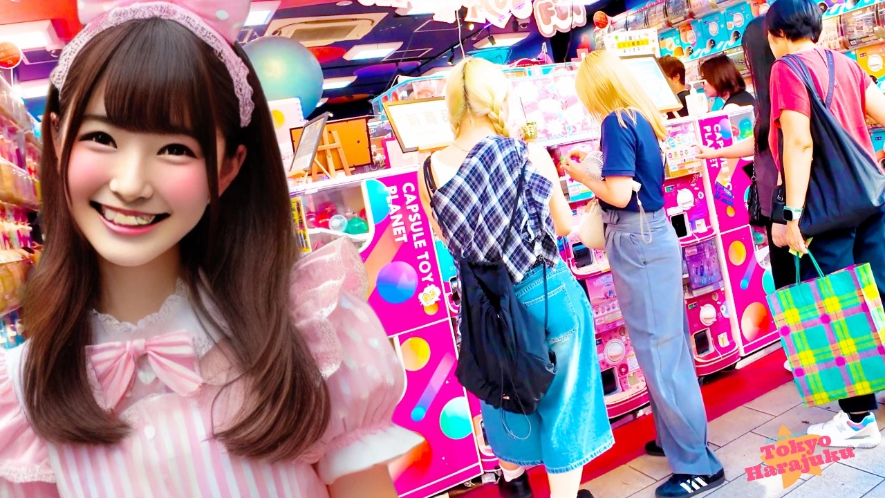 Tokyo Harajuku 👍 Colorful Town 💖 4K Nonstop 1 Hour 💖
