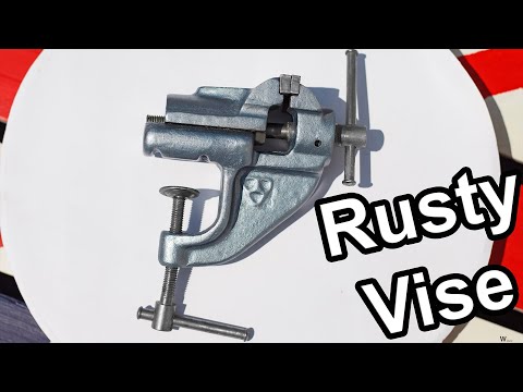 Old Tiny Vise Restoration