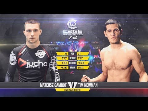 Mateusz Gamrot vs Tim Newman full fight