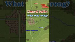 How to lose an entire ARMY in 30 seconds  #linesofbattle #napoleonic #napoleonicwars  #tactics