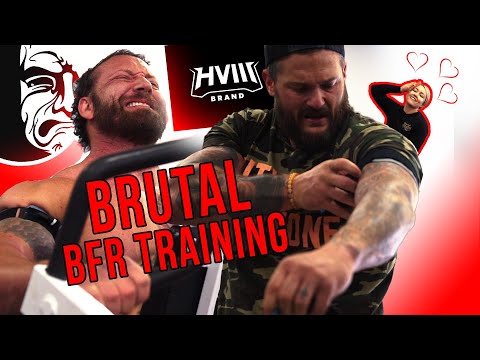 BRUTAL #BFR #Training with Matt Vincent of HVIII Brand Goods | Advanced BFR Back Training