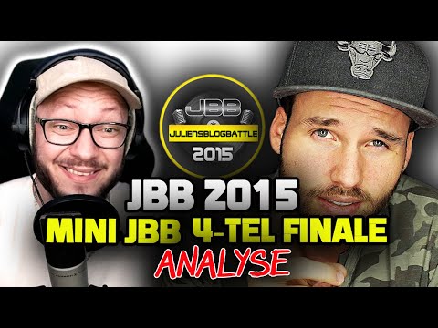 Julien erleuchte uns! Mini JBB 2015 Viertelfinale I + II Doppelanalyse