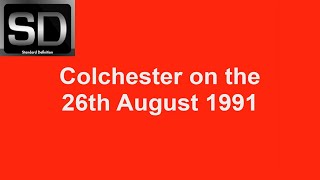 preview picture of video 'Colchester on the 26th August 1991'